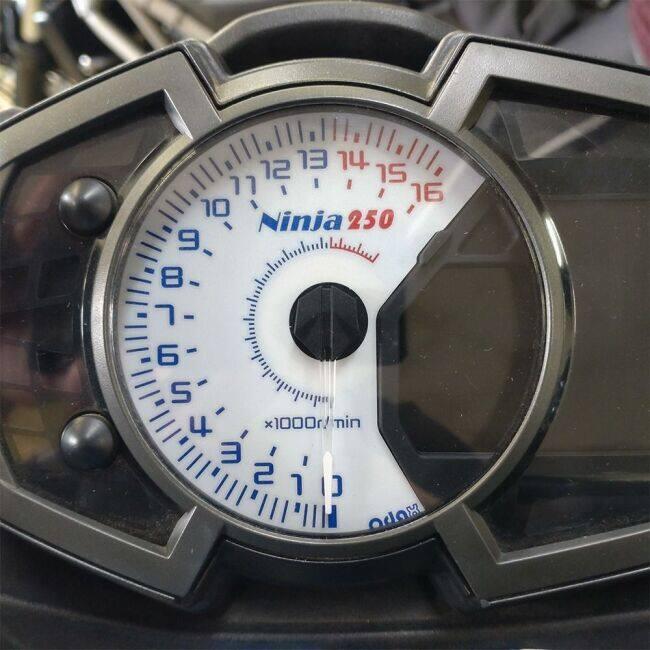 ODAX オダックス ACスタイル ELメーターパネル セット内容：通常セット Ninja250 KAWASAKI カワサキ メーターパネル メーター・インジケーター関係 電装系 | Odax | 01