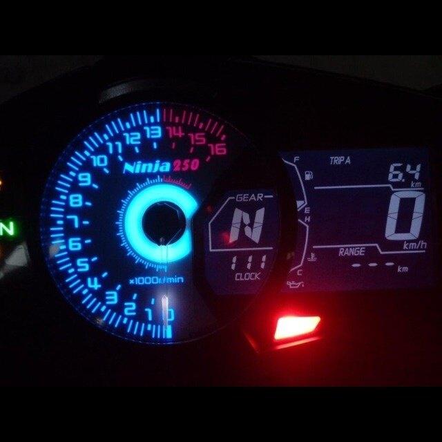 ODAX オダックス ACスタイル ELメーターパネル セット内容：通常セット Ninja250 KAWASAKI カワサキ メーターパネル メーター・インジケーター関係 電装系 | Odax | 02