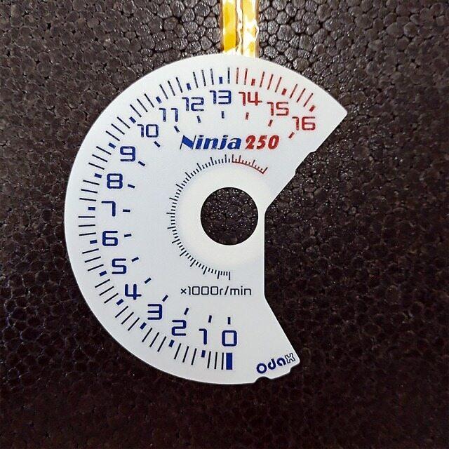 ODAX オダックス ACスタイル ELメーターパネル セット内容：通常セット Ninja250 KAWASAKI カワサキ メーターパネル メーター・インジケーター関係 電装系 | Odax | 03