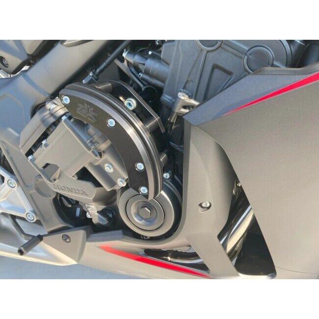 TSR テクニカルスポーツレーシング Eクラッチカバー カラー：ブラック CBR650R HONDA ホンダ クラッチカバー エンジンパーツ エンジン_1
