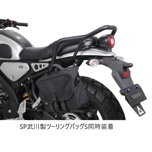 SP武川 SPタケガワ サイドバッグサポート(ブラック)／XSR125(BVF1)／XSR155(BBSA) XSR125 XSR155 YAMAHA ヤマハ サイドキャリア 外装の画像