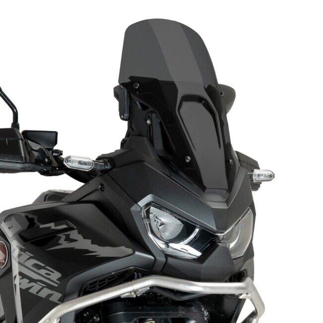 Puig プーチ レーシングスクリーン SPORT (SPORT SCREEN) カラー：ダークスモーク CRF1100L AFRICA TWIN ADVENTURE SPORTS HONDA ホンダ スクリーン 外装