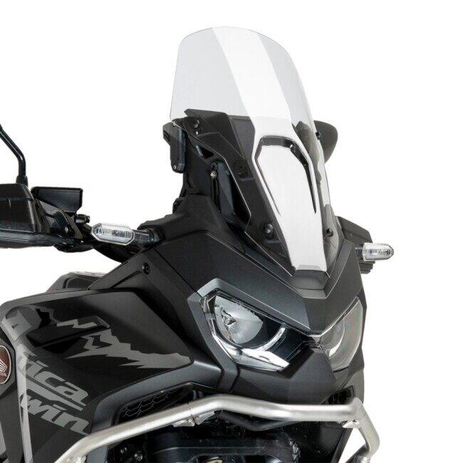 Puig プーチ レーシングスクリーン SPORT (SPORT SCREEN) カラー：クリアー CRF1100L AFRICA TWIN ADVENTURE SPORTS HONDA ホンダ スクリーン 外装