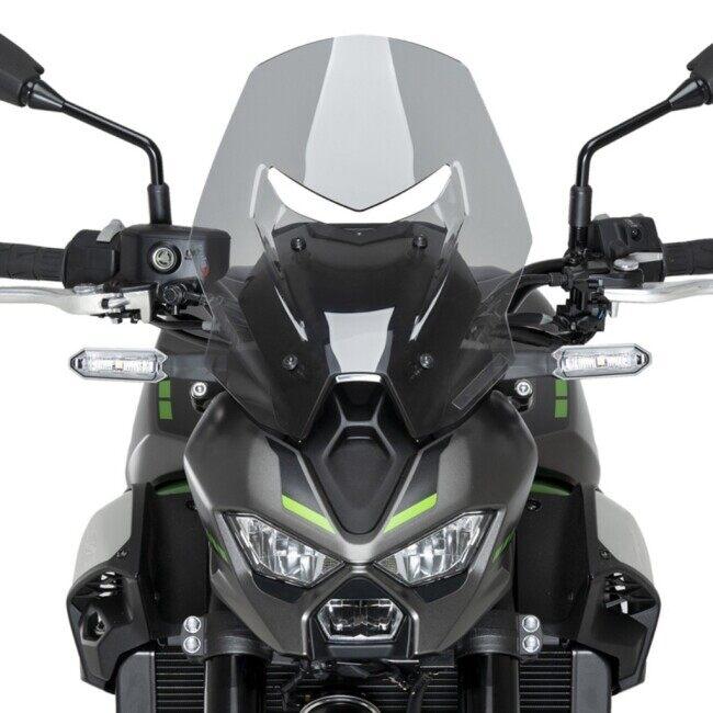 Puig プーチ ニュージェネレーションNKスクリーンTOURING (NEW GENERATION TOURING) カラー：スモーク Z900SE Z900 KAWASAKI カワサキ スクリーン 外装_5