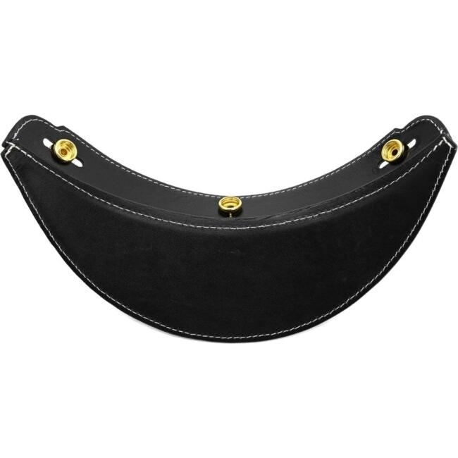 マルシン工業 マルシンコウギョウ ヴィンテージレザーバイザー 汎用 【補修・オプションパーツ】 カラー：ブラック ヘルメットバイザー ヘルメット | ブランド登録なし | 02