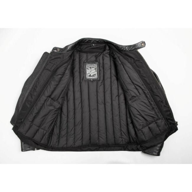 THE DECIDER 黒 レザージャケットLサイズ・DEGNER・新品、未使用 DEGNER（デグナー） レザージャケット サイズ：L ジャケット アパレル