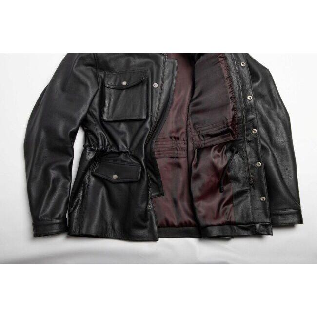 DEGNER（デグナー） ミドル丈レザージャケット サイズ：XL レザー