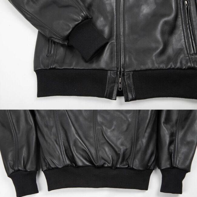 DEGNER デグナー フード付きレザージャケット レディース サイズ：L