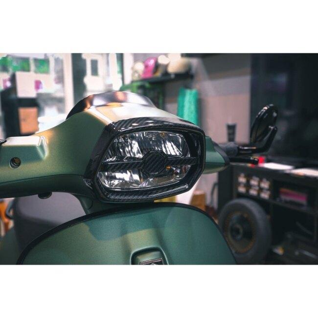 ARMASPEED アーマスピード ヘッドライトリム (リブバージョン) SPRINT (3V Engine) Vespa ベスパ ヘッドライト 灯火類 電装系の画像