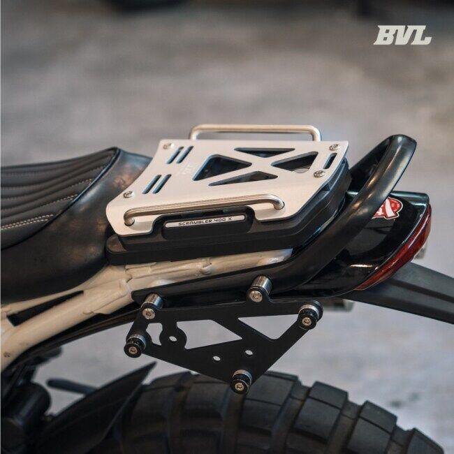 BVL ビーヴィーエル リアキャリア カラー：ブラック SCRAMBLER 400X