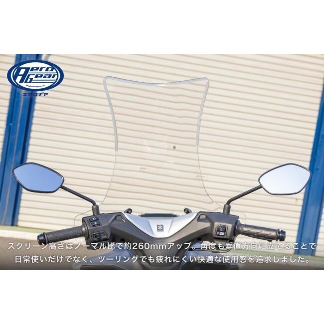 AERO GEAR エアロギア エアロロングスクリーン バーグマンストリート