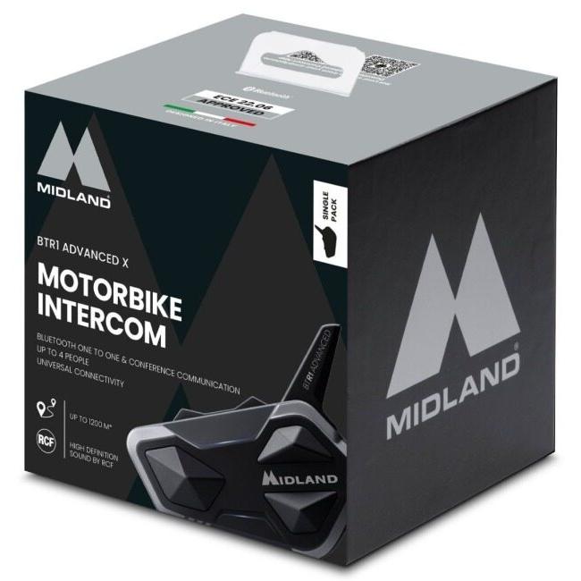 ミッドランド BT R1 ADVANCED シングルパック MIDLAND（ミッドランド） BT R1 Advanced X タイプ：シングルパック