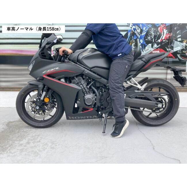 CBR650R ローダウンサス　P&Aインターナショナル　ショートスタンド付き TSR テクニカルスポーツレーシング 車高ダウンセット(エンドアイ＋