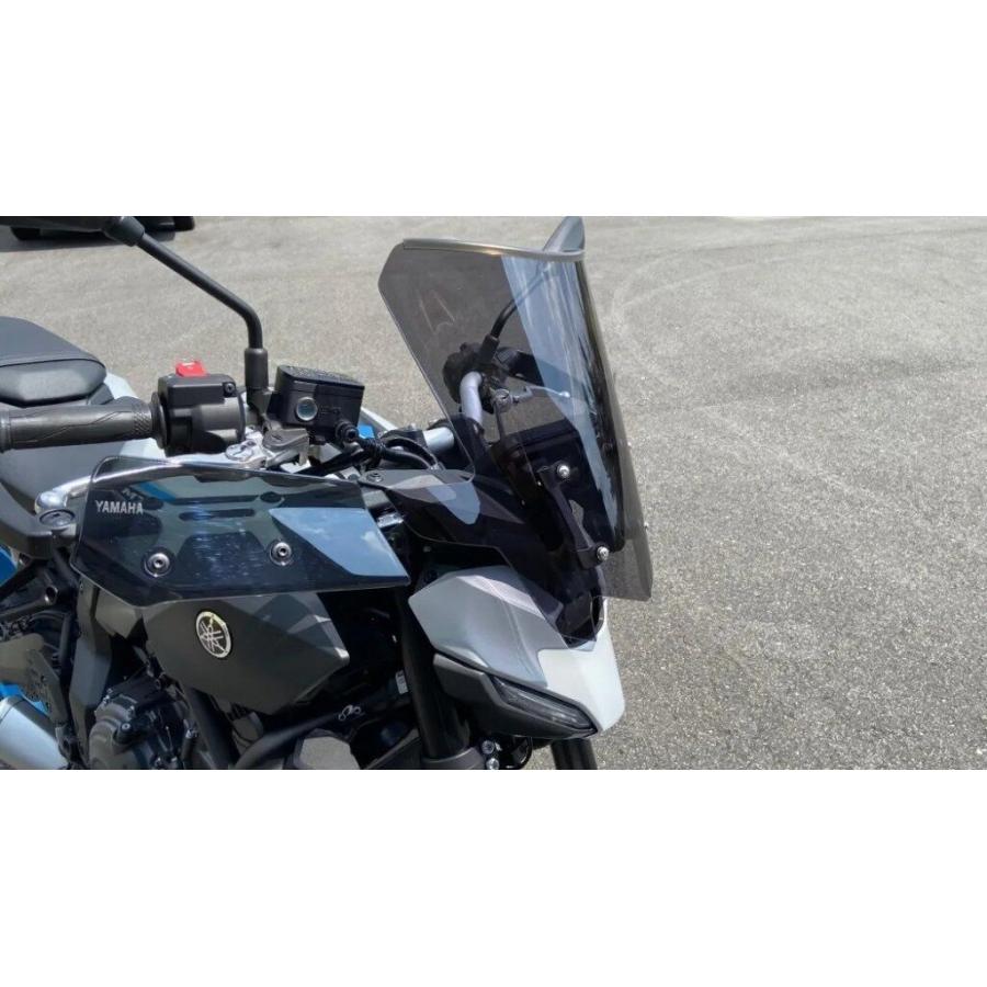 ACRY-pointフロントシールド スモーク カワサキ ZX-25R スクリーン(スモーク) ACRY Point : モトパーツ