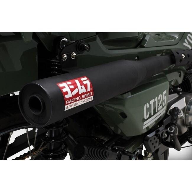 YOSHIMURA機械曲ストレート762サイクロンCT125マフラーハンターカブ HONDA CT125 ハンターカブ YOSHIMURA:ヨシムラ 機械曲ストレート
