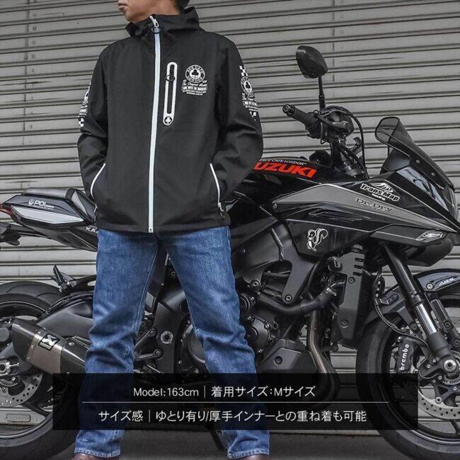 ACE CAFE LONDON エースカフェロンドン ウォータープルーフ パドックジャケット サイズ：L カジュアルジャケット アパレル_7