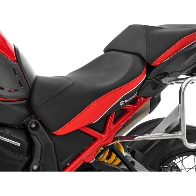 Wunderlich ワンダーリッヒ フロントシート 「ACTIVE COMFORT」 シートヒーター機能付 カラー：ブラック／レッド DUCATI ドゥカティ シート シート関連 外装_4
