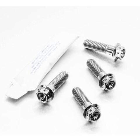 PRO BOLT プロボルト クリップオン ／ ハンドルバー マウント ボルト キット レーススペック カラー：レッド キャリパーボルト・マウントボルト ブレーキ | ブランド登録なし