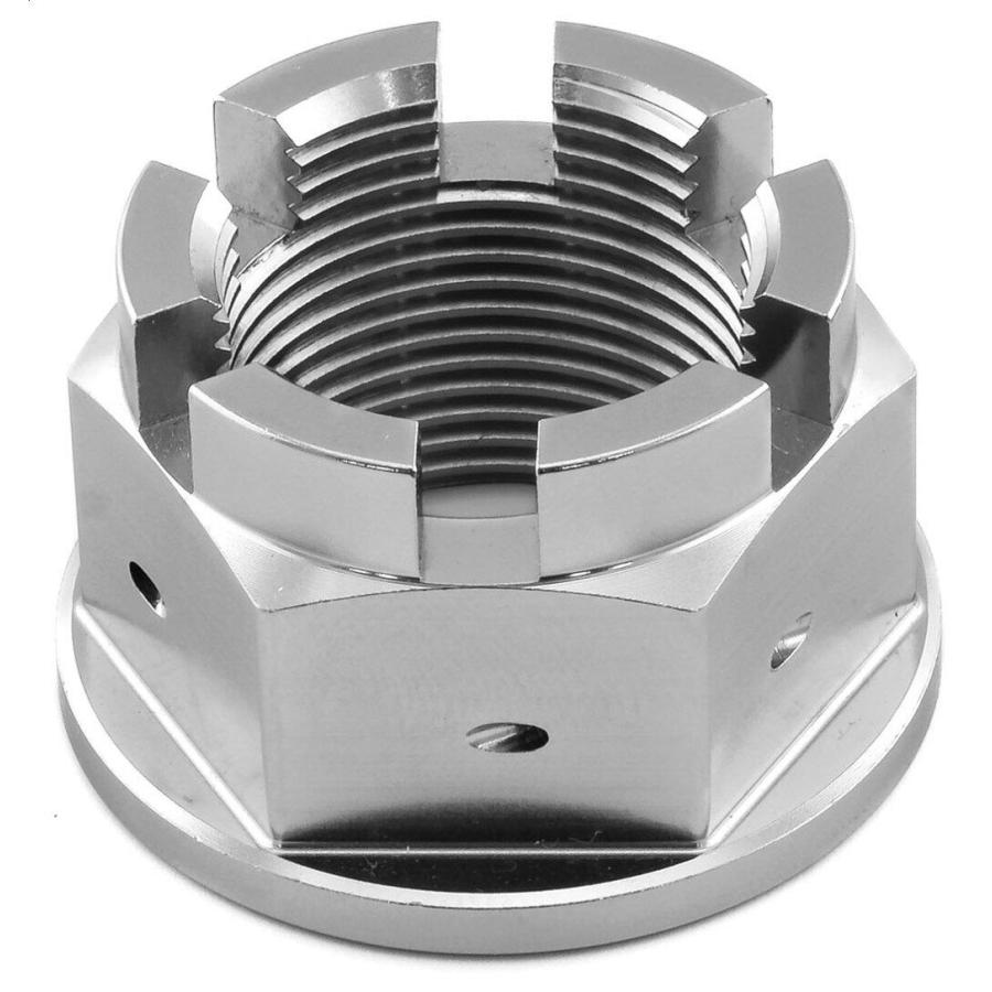 PRO BOLT プロボルト フランジ アクスル ナット ドリル リア ホイール カラー：ナチュラルチタン KAWASAKI カワサキ アクスルナット ホイール関連 足回り | ブランド登録なし