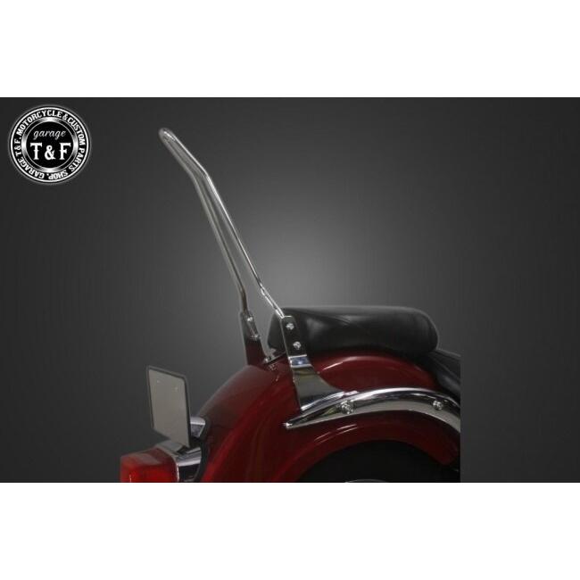 Garage T\u0026F ガレージ 純正フェンダー専用シーシーバー カラー：メッキ / タイプ：ショート(長さ：約500mm) イントルーダー400クラシック SUZUKI スズキの画像