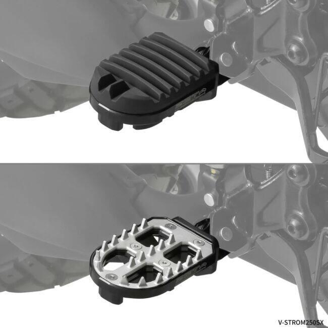 ZETA RACING ジータ レーシング アドベンチャーフットペグ Vストローム