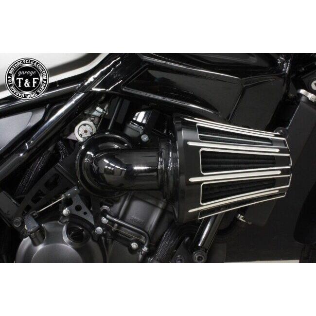 Garage T&F ガレージ ビレットサクションダミーエアクリーナーキット レブル250 HONDA ホンダ エアクリーナーキット 吸気関連 エンジン_1