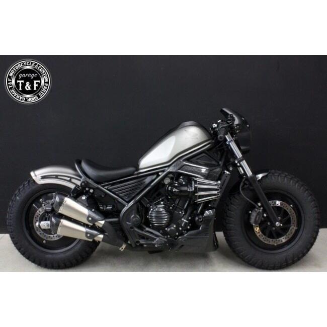 Garage T&F ガレージ ビレットサクションダミーエアクリーナーキット レブル250 HONDA ホンダ エアクリーナーキット 吸気関連 エンジン_3