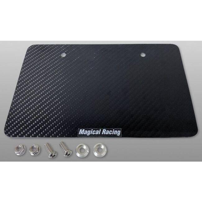 Magical Racing（マジカルレーシング） 汎用カーボンナンバーバック