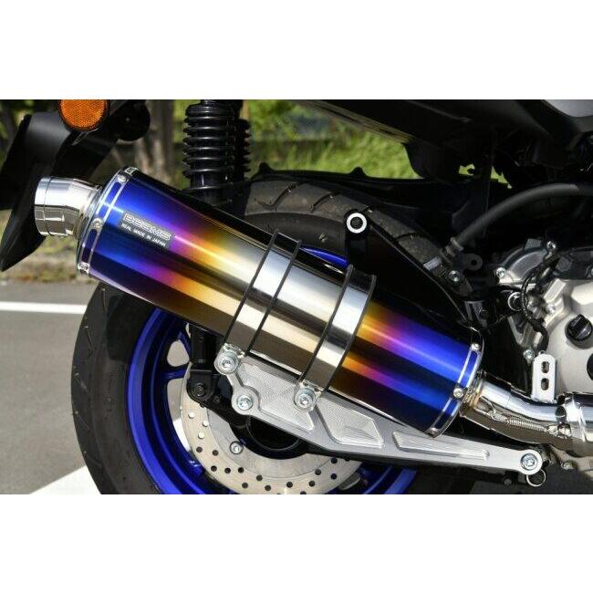 BEAMS BMS-R ビームズ汎用サイレンサー ヒートチタンスラッシュカット