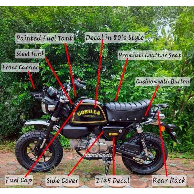 ThaiMinimoto タイミニモト Conversion Kit Honda Z125 Monkey to