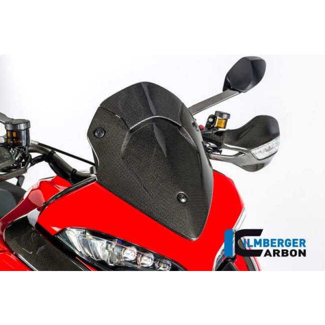 ILMBERGER イルムバーガー ウィンドシールド(グロッシーサーフェイス) Carbon Multistrada 1200 Enduro DUCATI ドゥカティ スクリーン 外装の画像