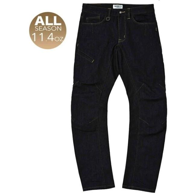 RIDEZ ライズ 11.4oz CORDURA DENIM バイク ストレッチ デニム ナロー