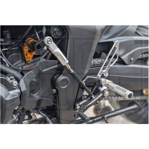 Honet ホーネット250 BabyFace バックステップ 美品 babyface（ベビーフェイス） パフォーマンスステップキット カラー