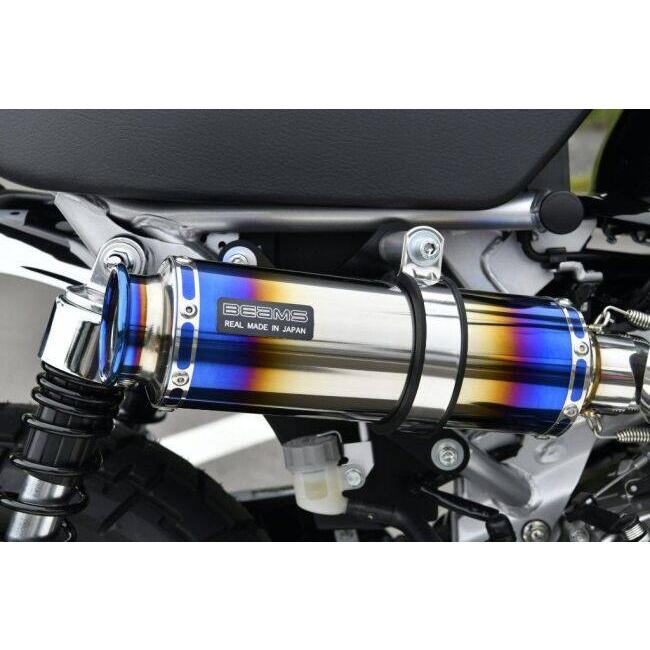 BEAMS ビームス R-EVO TYPE C 政府認証 サイレンサータイプ：チタン(重量：2.65kg【純正5.1kg】) モンキー125 HONDA ホンダ フルエキゾーストマフラー マフラー_6