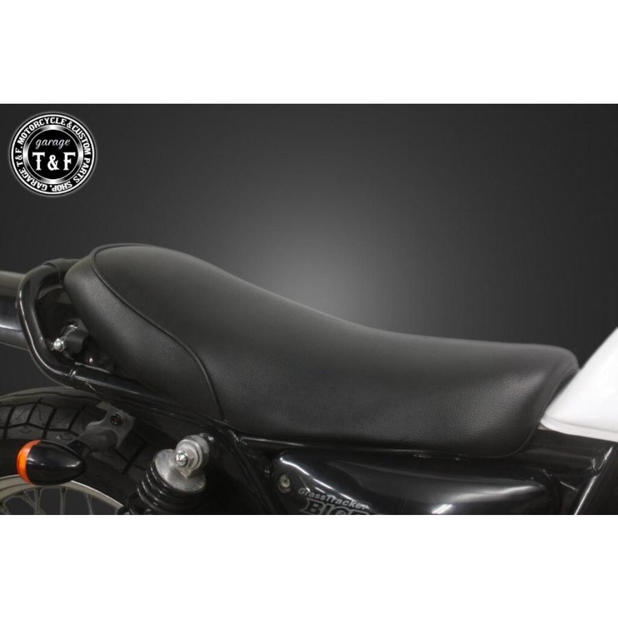 グラストラッカー　タンク　フェンダー　シート　スズキ Garage T＆F ガレージ ショートフラットシート タイプ：スムース