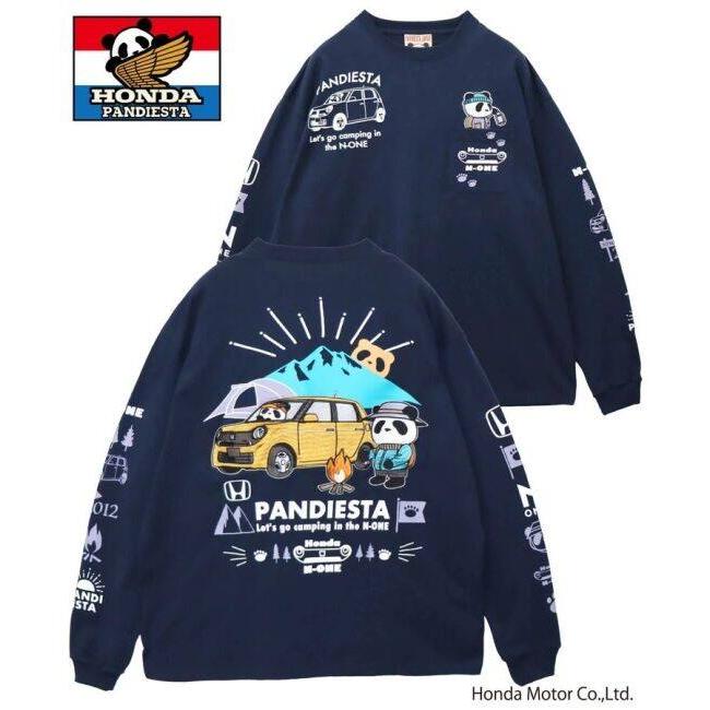 Honda Official Licensed Product ホンダオフィシャルプロダクト SB Pandiesta N-ONE Go To CAMP ロングスリーブ Tシャツ MENS／WOMENS パンディエスタ_2