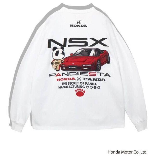 Honda Official Licensed Product ホンダオフィシャルプロダクト SB Pandiesta NSX オートワークス ロングスリーブ Tシャツ MENS／WOMENS パンディエスタ_1