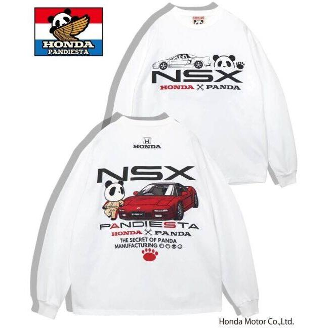 Honda Official Licensed Product ホンダオフィシャルプロダクト SB Pandiesta NSX オートワークス ロングスリーブ Tシャツ MENS／WOMENS パンディエスタ_2