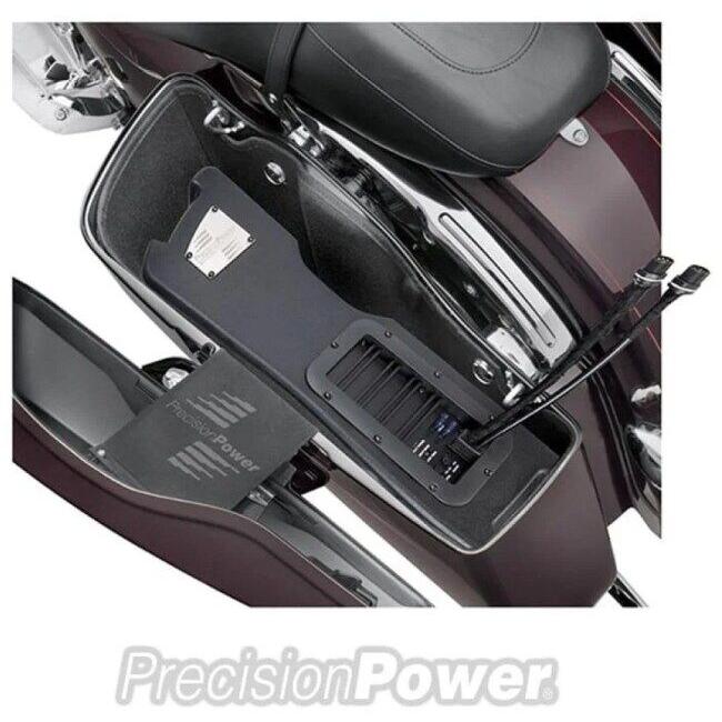 Precision power プレシジョンパワー サドルバッグ サブウーファーキット タイプ：左用 ツーリング HARLEY-DAVIDSON ハーレーダビッドソン オーディオパーツの画像