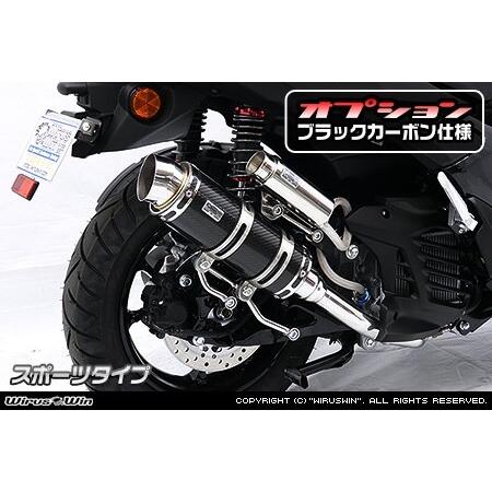 WirusWin（ウイルズウィン） ロイヤルマフラー 仕様：チタン / タイプ