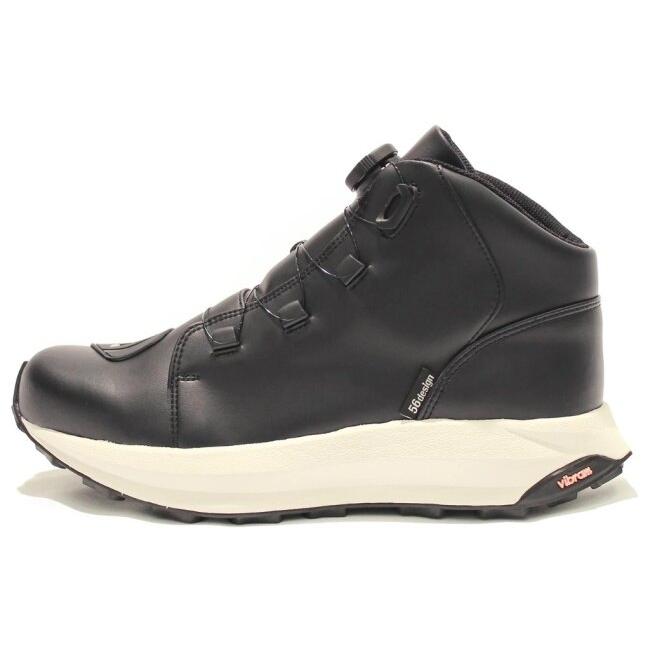 新品美品未使用 サイクリングシューズ ブラックシルバー23.5 56design（56デザイン） RIDING WEDGE SOLE SHOES サイズ：XS(23.5