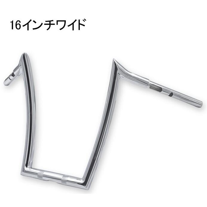 TRIJYA トライジャ ハンドル 般若バー サイズ：16インチナロー 1-1／4