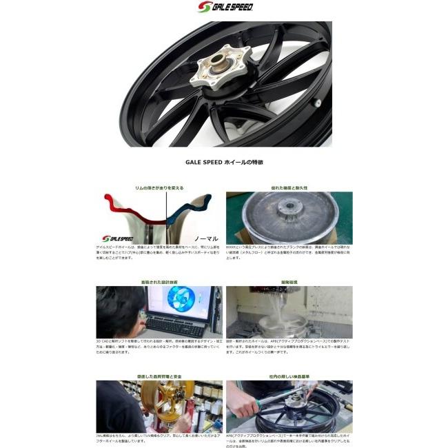 GALE SPEED（ゲイルスピード） 【TYPE-N フロント】アルミニウム鍛造