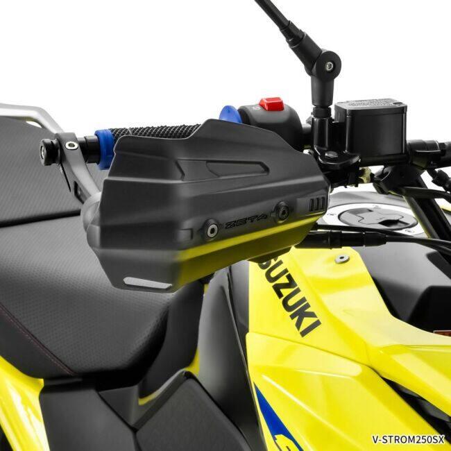 ZETA RACING ジータ レーシング ソニックハンドガード ブラック