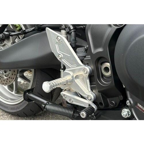 AGRAS アグラス バックステップ アルマイトカラー：レッド / ステップバー：MFJ-A ステップバーエンドカラー：黒 TRACER9 GT+ Y-AMT YAMAHA ヤマハ ステップ | Agras | 01