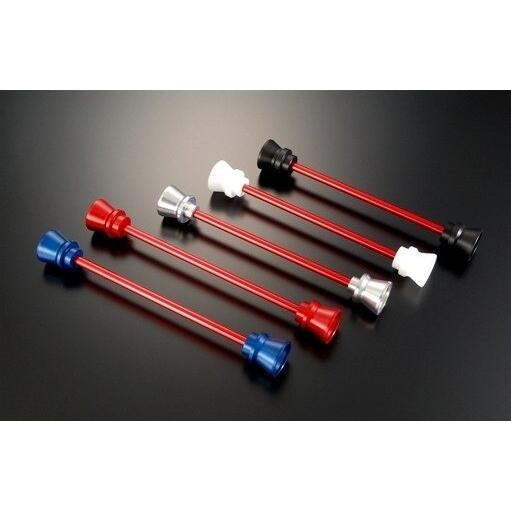 AGRAS アグラス フロントアクスルプロテクター カラー：アルミ／レッド TRACER9 GT TRACER9GT+ Y-AMT GT＋ YAMAHA ヤマハ アクスルスライダー フレーム | Agras