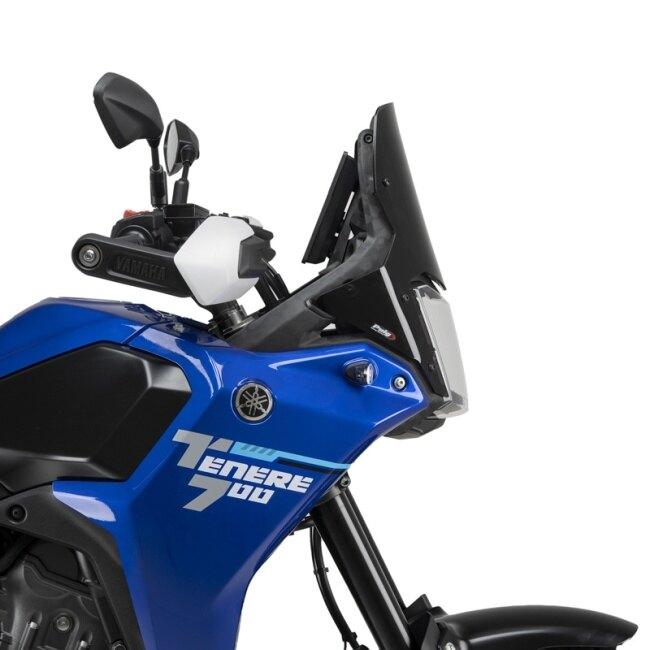 バイク サイドパネル 青と黒 Puig（プーチ） レーシングスクリーン SPORT (SPORT SCREEN) カラー