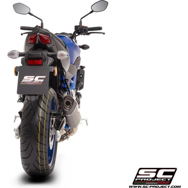 SC-PROJECT SCプロジェクト SC1-S スリップオンサイレンサー【公道走行可】 材質：カーボン SV650 SUZUKI スズキ スリップオンマフラー マフラー | SCーPROJECT | 04
