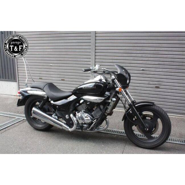 Garage T＆F ガレージ 純正フェンダー専用シーシーバー カラー：メッキ