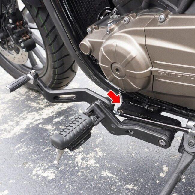 TRIJYA トライジャ ステップリロケーションキット SRV250 QJ MOTOR QJ
